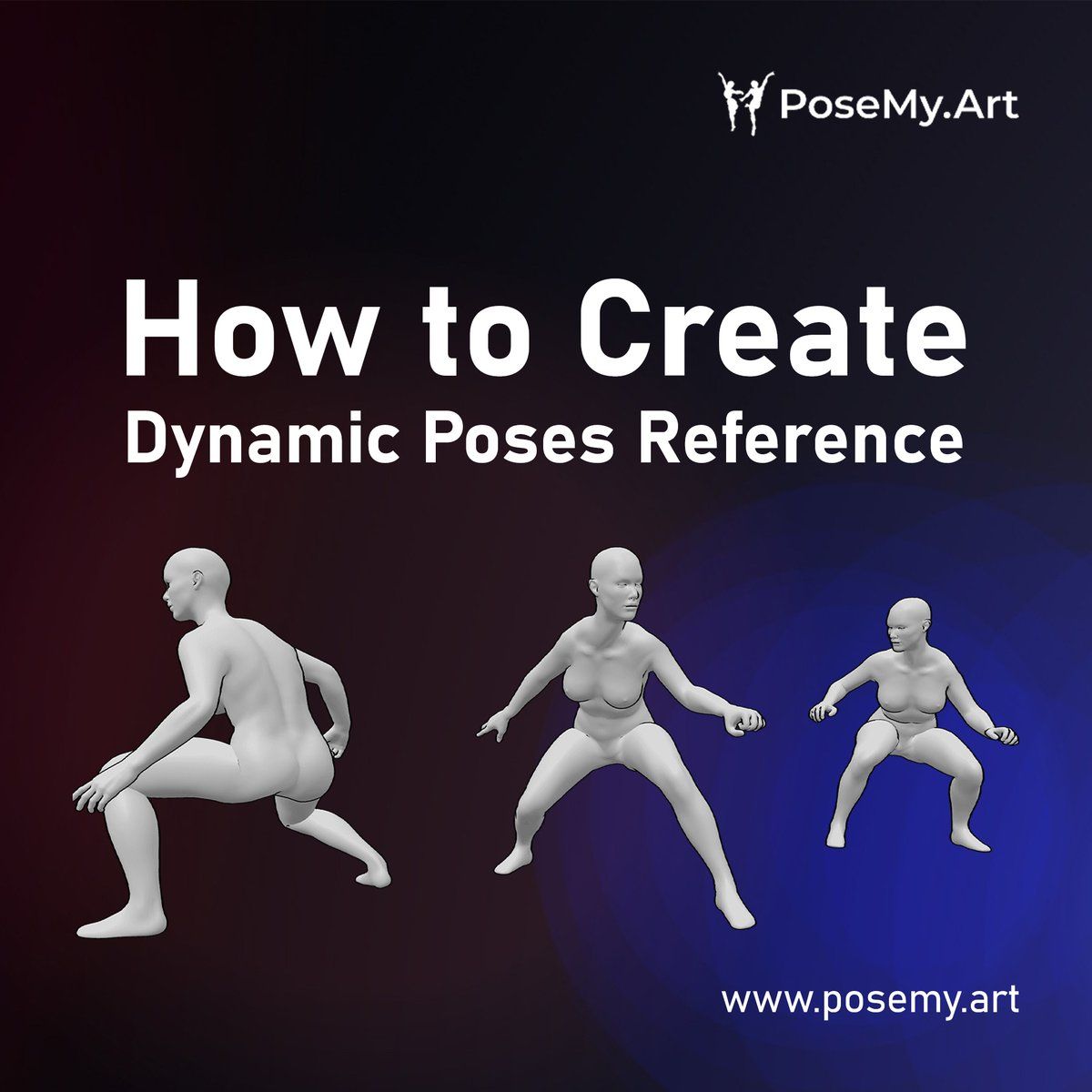 Dynamic Pose Reference - Jumping from high | PoseMy.Art