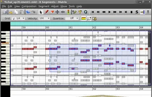 Rosegarden screenshot 2