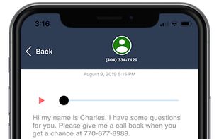 Smart Auto-Reply — if a customer leaves a voicemail or text message that is not one of your programmed FAQ's, our NinjaBot will reply with a general response on your behalf. 
