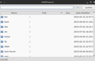 ANGRYsearch screenshot 1