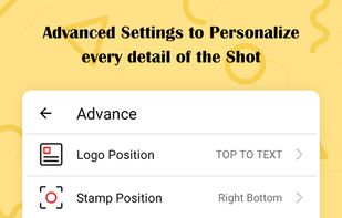 ShotOn Stamp Camera: Auto Add Shot On Photos screenshot 2