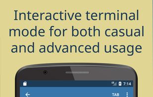 Interactive terminal mode for both casual and advanced usage