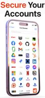 The app supports every online service that offers multi factor authentication feature.