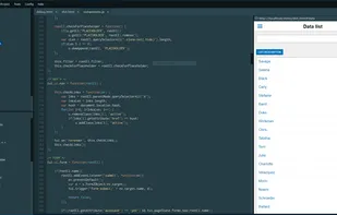 Responsive preview, code outline, project explorer, tabs. (new version 5.2)