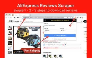 AliExpress Reviews Scraper screenshot 2