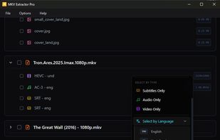 MKV Extractor Pro screenshot 1