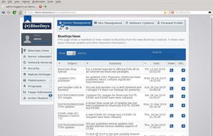 BlueOnyx Linux screenshot 1