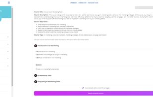Coursebox screenshot 1
