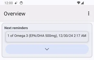 MedTimer screenshot 1