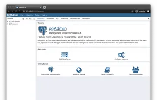 Welcome screen, standard theme