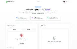 PDF To Latex screenshot 1