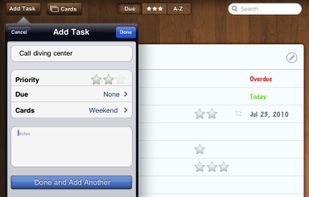 TaskCards screenshot 1