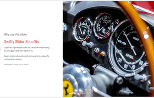 Slider and carousel example