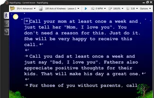 Pic 3. Typing test for expert