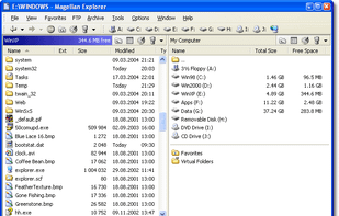 Default grabbing window
