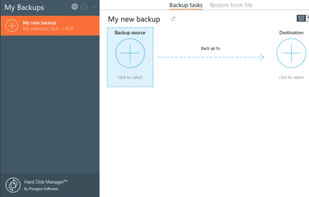 Paragon Hard Disk Manager screenshot 1