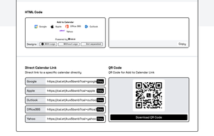 Cal.et - Free Alternative to AddEvent, EvenTable, eCal.com