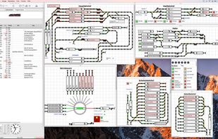Rocrail screenshot 1
