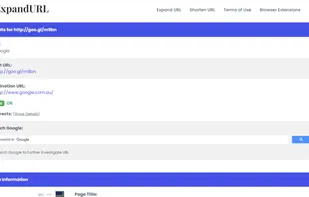 ExpandURL.net screenshot 1