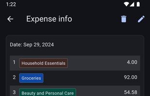 Smart Expense Tracker screenshot 1