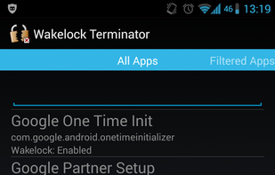 Wakelock Terminator screenshot 2