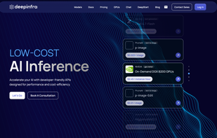 Deep Infra screenshot 1