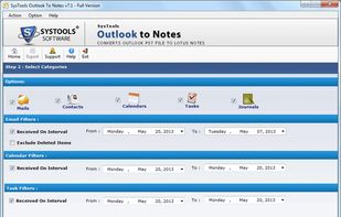 Apply filters on the several attributes of PST file like emails, tasks, calendars, etc. and transfer the necessary data at a particular location in the local machine.