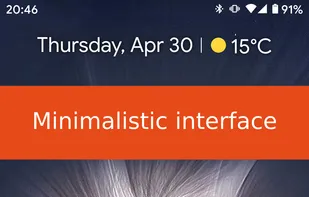 KISS Launcher screenshot 1