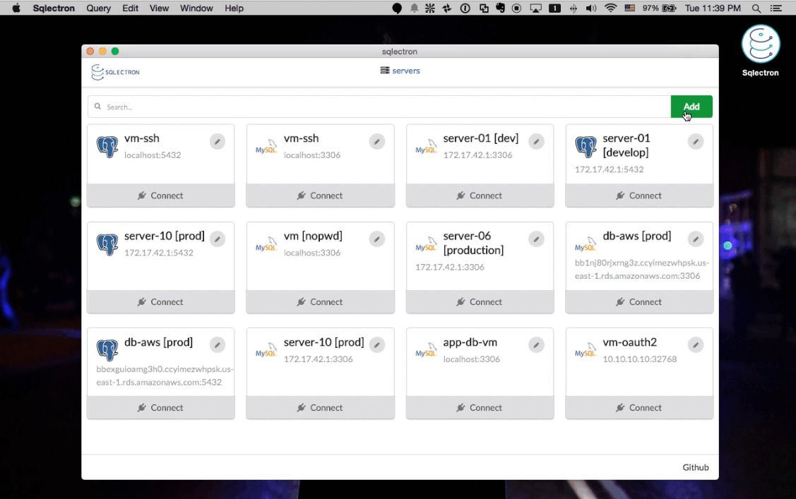 SQLECTRON: A simple and lightweight SQL client desktop/terminal with ...