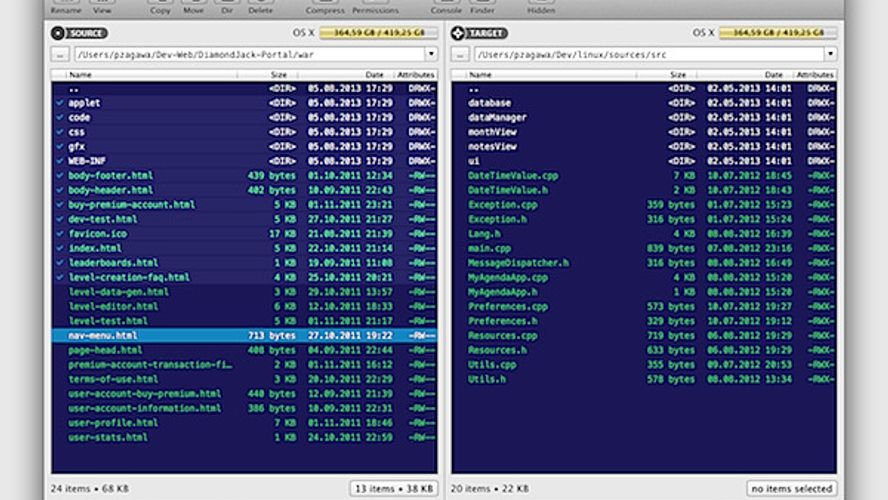 Fast, lightweight, elegant file manager for Mac OS X AlternativeTo