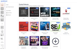 Add the podcasts you want to monitor