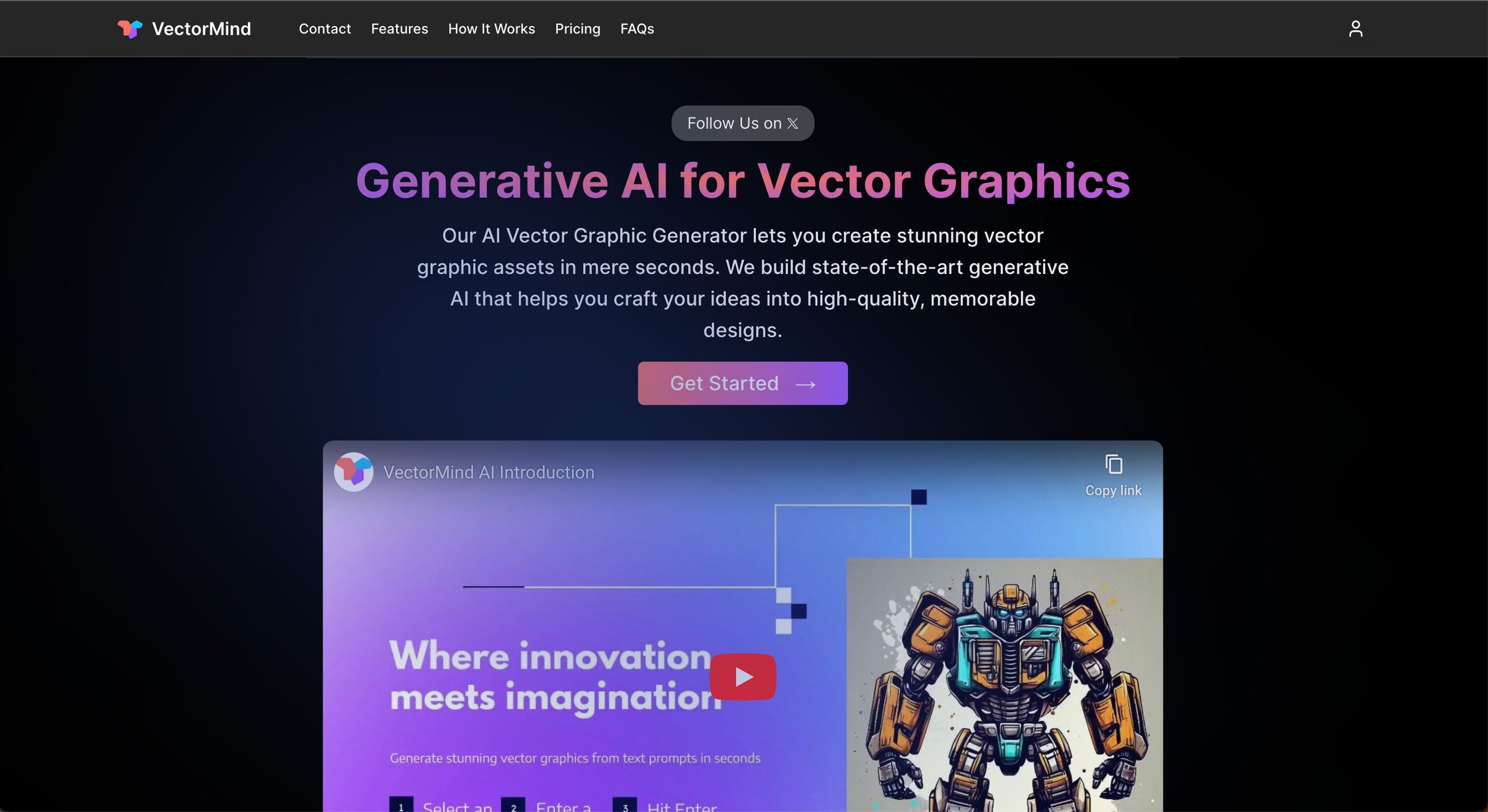 Vectormind ai the vectormind ai vector graphic generator lets