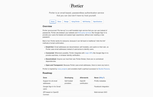 Portier screenshot 1