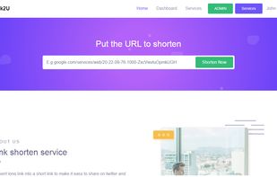 Link2U homepage