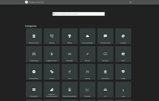 Passkey Directory screenshot 1