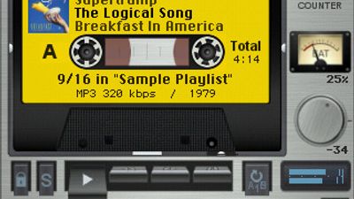 An example Apple iPod video theme