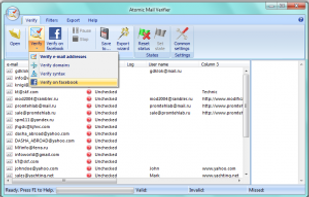 Atomic Mail Verifier screenshot 1