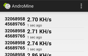 AndroMine screenshot 1