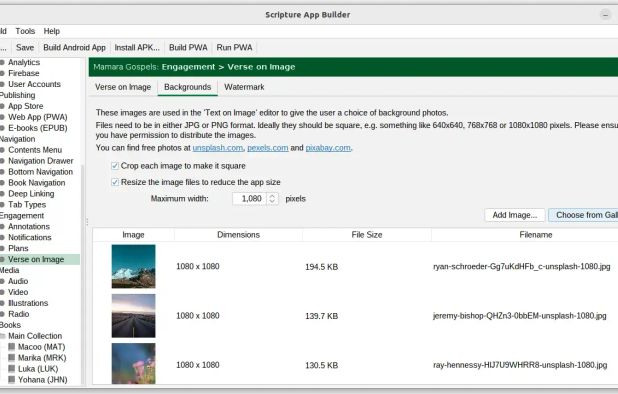 Scripture App Builder: Create customized mobile apps with synchronized ...