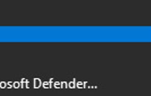 Context menu