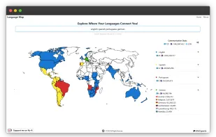 Language Map screenshot 1
