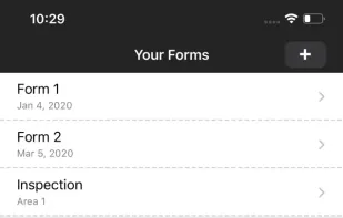 Utiliforms screenshot 1