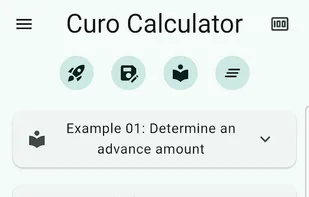 Curo Calculator screenshot 1