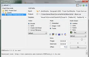 CUETools screenshot 1