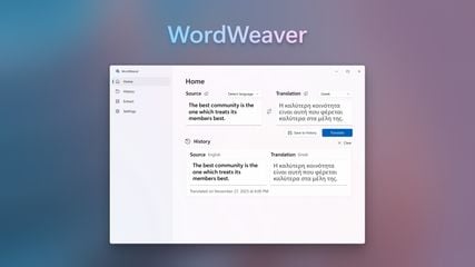 WordWeaver screenshot 1
