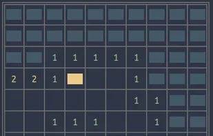 tui-mines screenshot 2