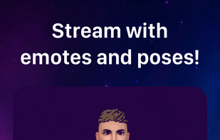 Stream with emotes and poses!