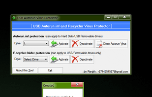 Protection activated notification