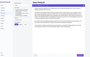 Easy-Peasy.AI screenshot 1