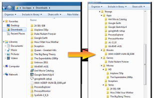 Organize your downloaded stuff